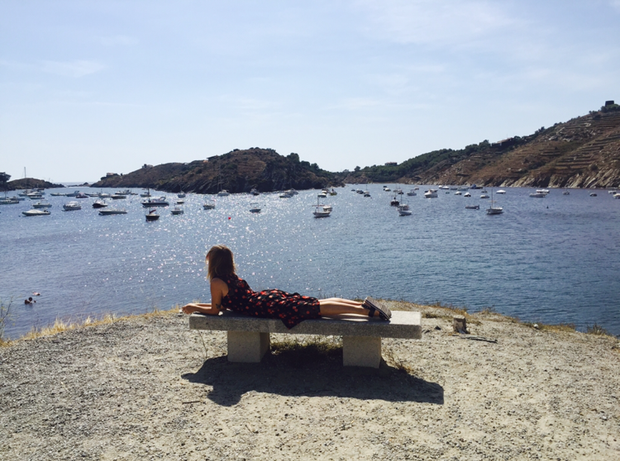 Juliana Didone curte férias na Europa (Foto: Arquivo pessoal)