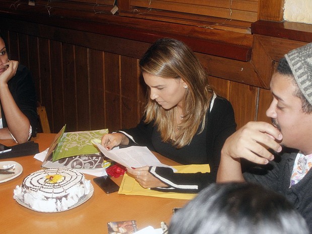 Mariana Rios em restaurante na Zona Oeste do Rio (Foto: Marcos Ribas/ Foto Rio News)