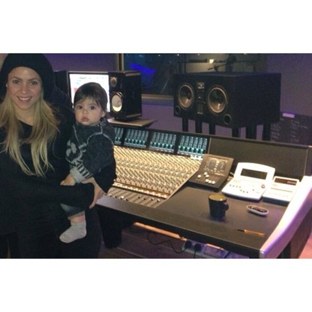 Shakira e Milan (Foto: Instagram / Reprodução)
