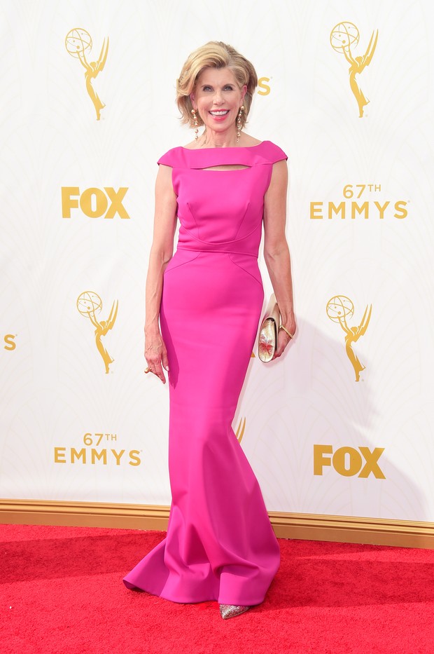 Christine Baranski no Emmy Awards (Foto: Getty Images)