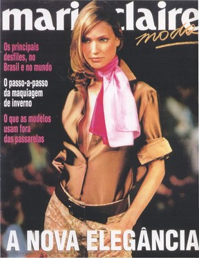Fabiana Saba na capa da revista Marie Claire (Foto: Reprodução/Marie Claire)