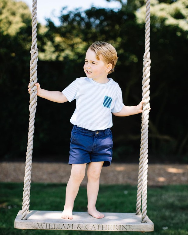 Príncipe George (Foto: Matt Porteous/ Kensington Palace/ Reprodução/ Instagram)