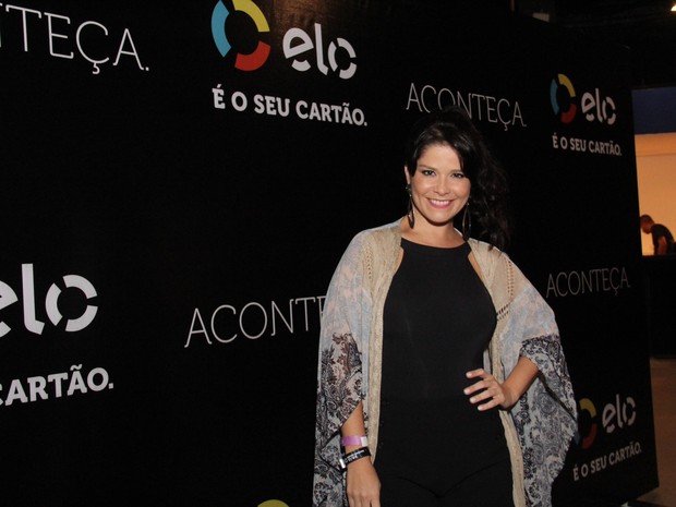 Samara Felippo em show na Zona Oeste do Rio (Foto: Wallace Barbosa/ Ag. News)