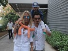 Adriane Galisteu vai com marido e filho a São Paulo Indy 300