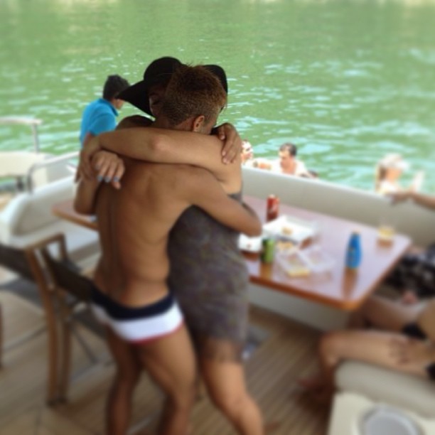 Neymar com a mãe (Foto: Instagram / Reprodução)