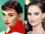 De Audrey Hepburn a Natalie Portman: confira a semelhança entre famosas de hoje e de antigamente