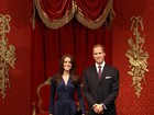 Boda de papel: Príncipe William e Kate ganham estátua de cera 