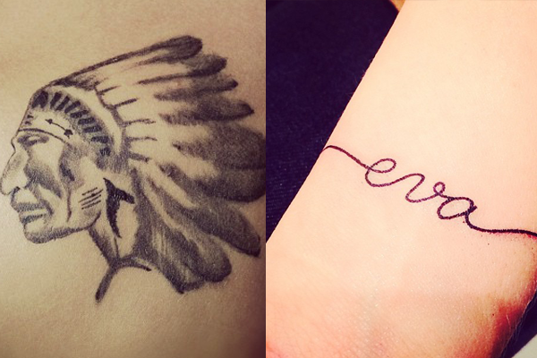 Tatuagens dos famosos (Foto: Reprodução/Instagram)