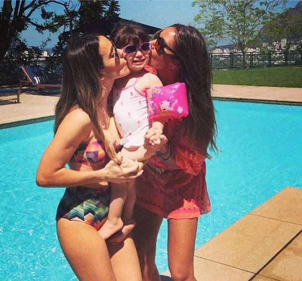 Fernanda POntes, Malu e Flavia Sampaio (Foto: Instagram/Reprodução)