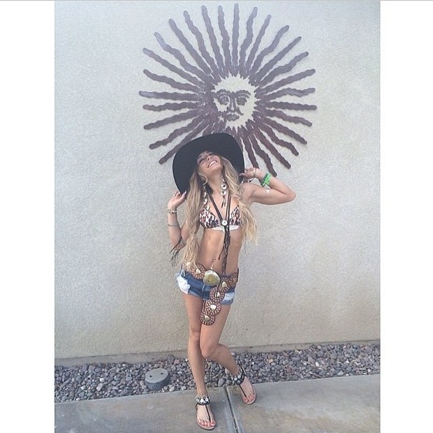 Vanessa Hudgens no Coachella (Foto: Reprodução/Instagram)