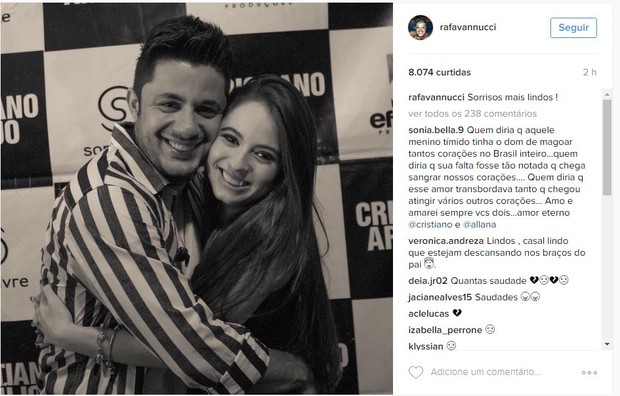 Pai de Cristiano Araújo lamenta 6 anos da morte do filho: ''Como me faz  falta esse sorriso