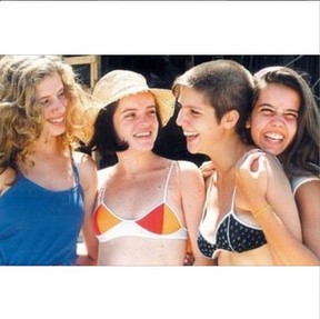 Daniele Valente, Giordana Góes, Maria Mariana e Deborah Secco em &#39;Confissões de Adolescente&#39; (Foto: Reprodução Instagram)