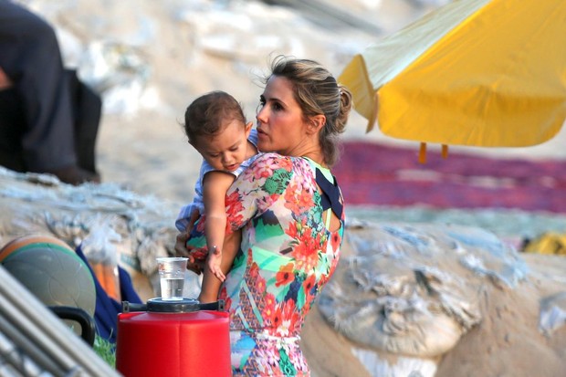 Guilhermina Guinle com a filha (Foto: André Freitas / AgNews)
