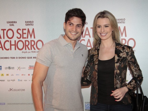 André Martinelli e Fernanda Keulla no Festival do Rio (Foto: Isac Luz / EGO)