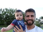 Shakira posta foto fofa do filho com Gerard Piqué