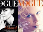 Nicole Kidman surge linda em duas versões na capa de revista alemã